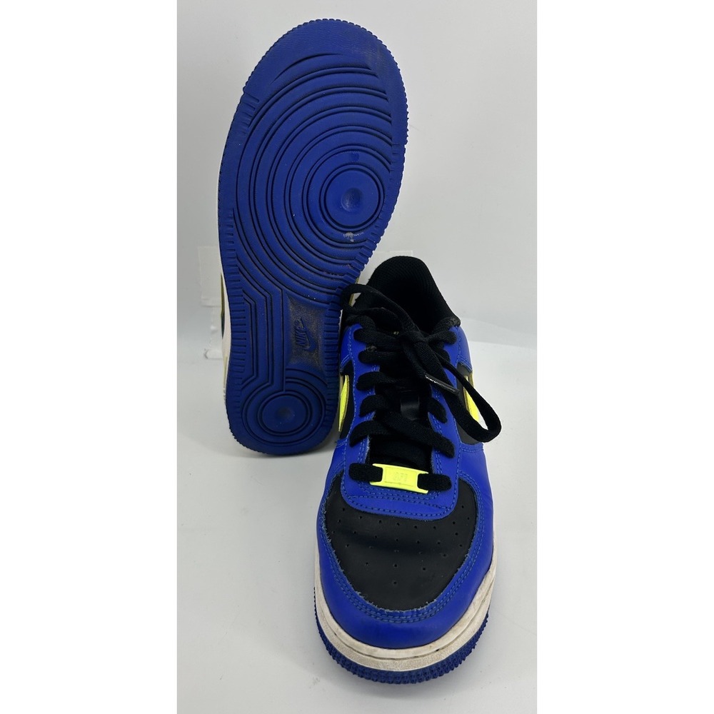Nike Air Force 1 LV8 Low Racer Blue Volt FD0302-400 Sneakers Youth 5.5 - Picture 5 of 5